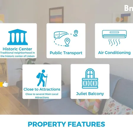 Apartamento Bright Alfama Studio With Ac